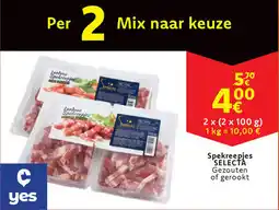 Cora Spekreepjes selecta gezouten of gerookt aanbieding