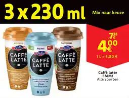 Cora Caffè latte emmi aanbieding