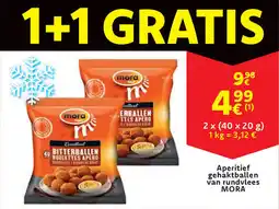 Cora Aperitief gehaktballen van rundvlees mora aanbieding