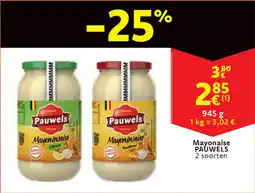 Cora Mayonaise pauwels aanbieding