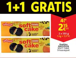 Cora Koekjes griesson soft cake sinaasappel aanbieding