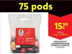 Cora Dolce gusto compatibele pods charles liégeois aanbieding