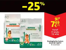 Cora Ecologische luiers eco by naty aanbieding
