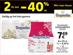 Cora Hoegaarden Rosée aanbieding