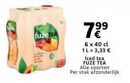 Cora Iced tea fuze tea aanbieding