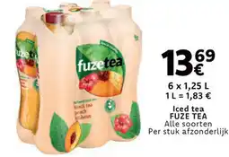 Cora Iced tea fuze tea aanbieding
