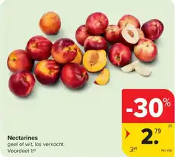 Carrefour Market Nectarines aanbieding
