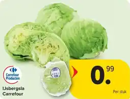 Carrefour Market IJsbergsla Carrefour aanbieding