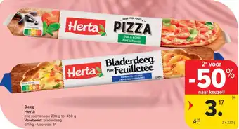 Carrefour Market Deeg Herta aanbieding