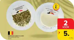 Carrefour Market Geitenkaas palet en crottin aanbieding