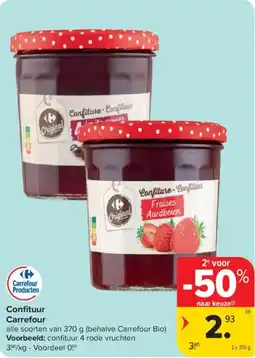 Carrefour Market Confituur Carrefour aanbieding