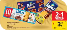 Carrefour Market LU Gamma koekjes Prince en Lulu Beertje aanbieding