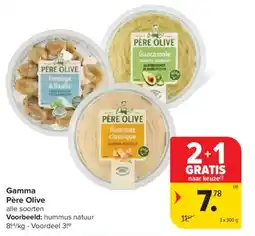 Carrefour Market Gamma Père Olive aanbieding