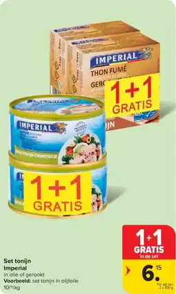 Carrefour Market Set tonijn Imperial aanbieding