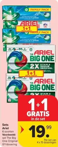 Carrefour Market Sets Ariel aanbieding