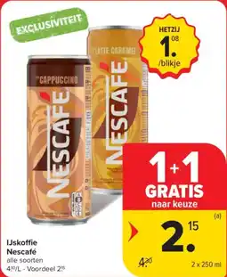 Carrefour Market IJskoffie Nescafé aanbieding