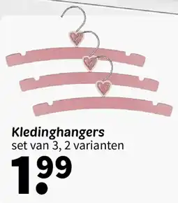 Wibra Kledinghangers aanbieding