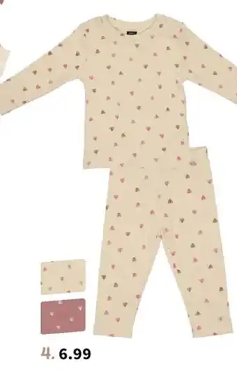 Wibra Pyjama aanbieding