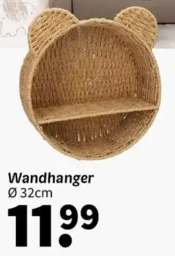 Wibra Wandhanger aanbieding
