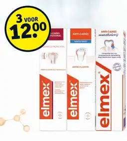 Kruidvat Tandpasta met fluoride aanbieding