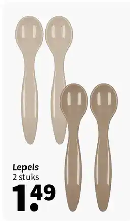 Wibra Lepels aanbieding