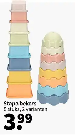 Wibra Stapelbekers aanbieding