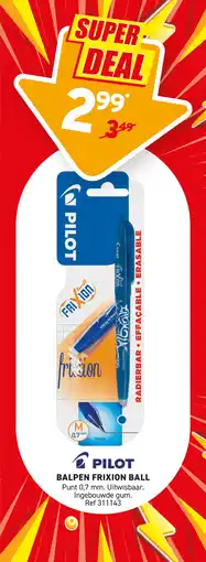 Trafic Pilot Balpen Frixion Ball aanbieding