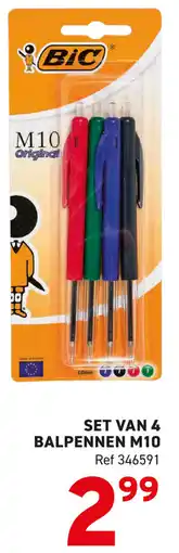 Trafic BiC Balpennen M10 aanbieding