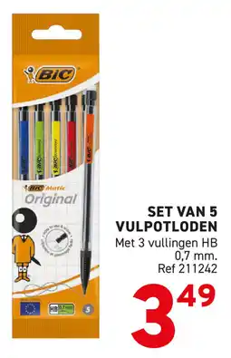 Trafic BiC Vulpotloden aanbieding