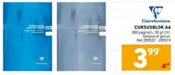 Trafic Clairefontaine Cursusblok aanbieding