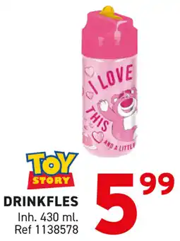 Trafic Toy Story Drinkfles aanbieding