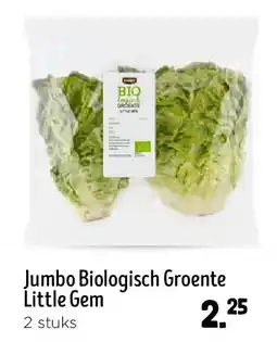 Jumbo Jumbo Biologisch Groente Little Gem aanbieding