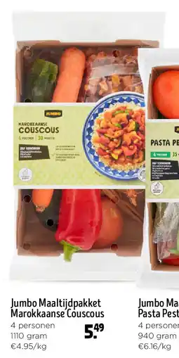 Jumbo Jumbo Maaltijdpakket Marokkaanse Couscous aanbieding