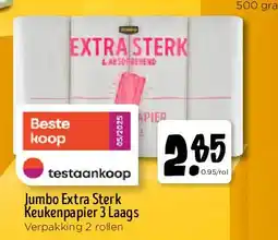 Jumbo Jumbo Extra Sterk Keukenpapier 3 Laags aanbieding