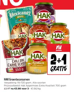 Jumbo HAK Groenteconserven aanbieding