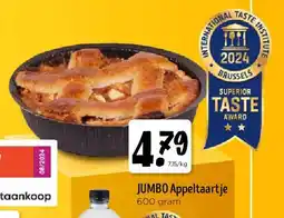 Jumbo JUMBO Appeltaartje 600 gram aanbieding