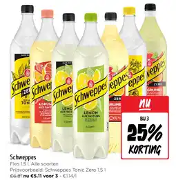 Jumbo Schweppes aanbieding