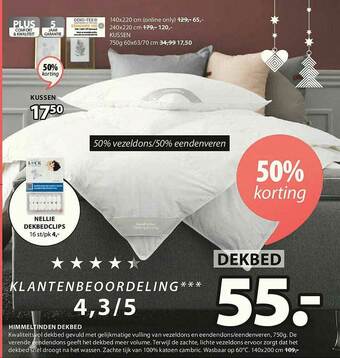 Jysk Himmeltinden Dekbed aanbieding