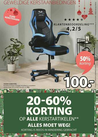 Jysk Vojens Gamestoel aanbieding