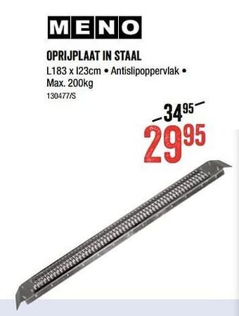 HandyHome Oprijplaat in staal aanbieding