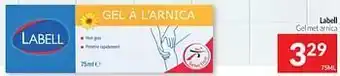 Intermarché Labell gel met arnica aanbieding