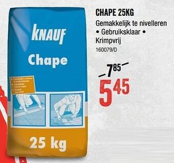 HandyHome Chape aanbieding