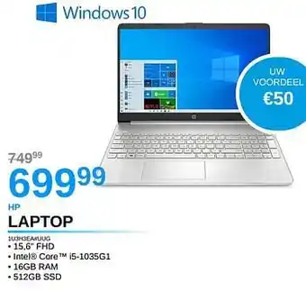 EHBO PC Hp laptop 1u3h3ea#uug aanbieding