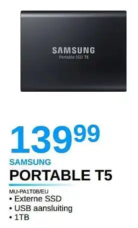 EHBO PC Samsung portable t5 mu-paitob-eu aanbieding