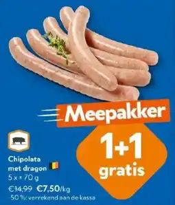 OKay Chipolata met dragon aanbieding