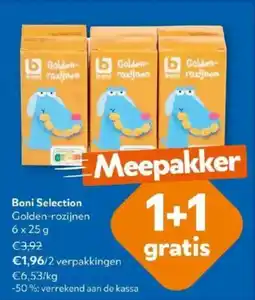 OKay Boni Selection Golden rozijnen aanbieding