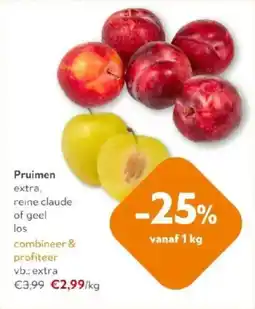 OKay Pruimen extra, reine claude of geel los aanbieding