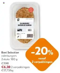 OKay Boni Selection zalmburgers aanbieding