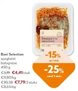 OKay Boni Selection Spaghetti Bolognese aanbieding
