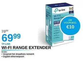 Tp-link wi-fi range extender re505x